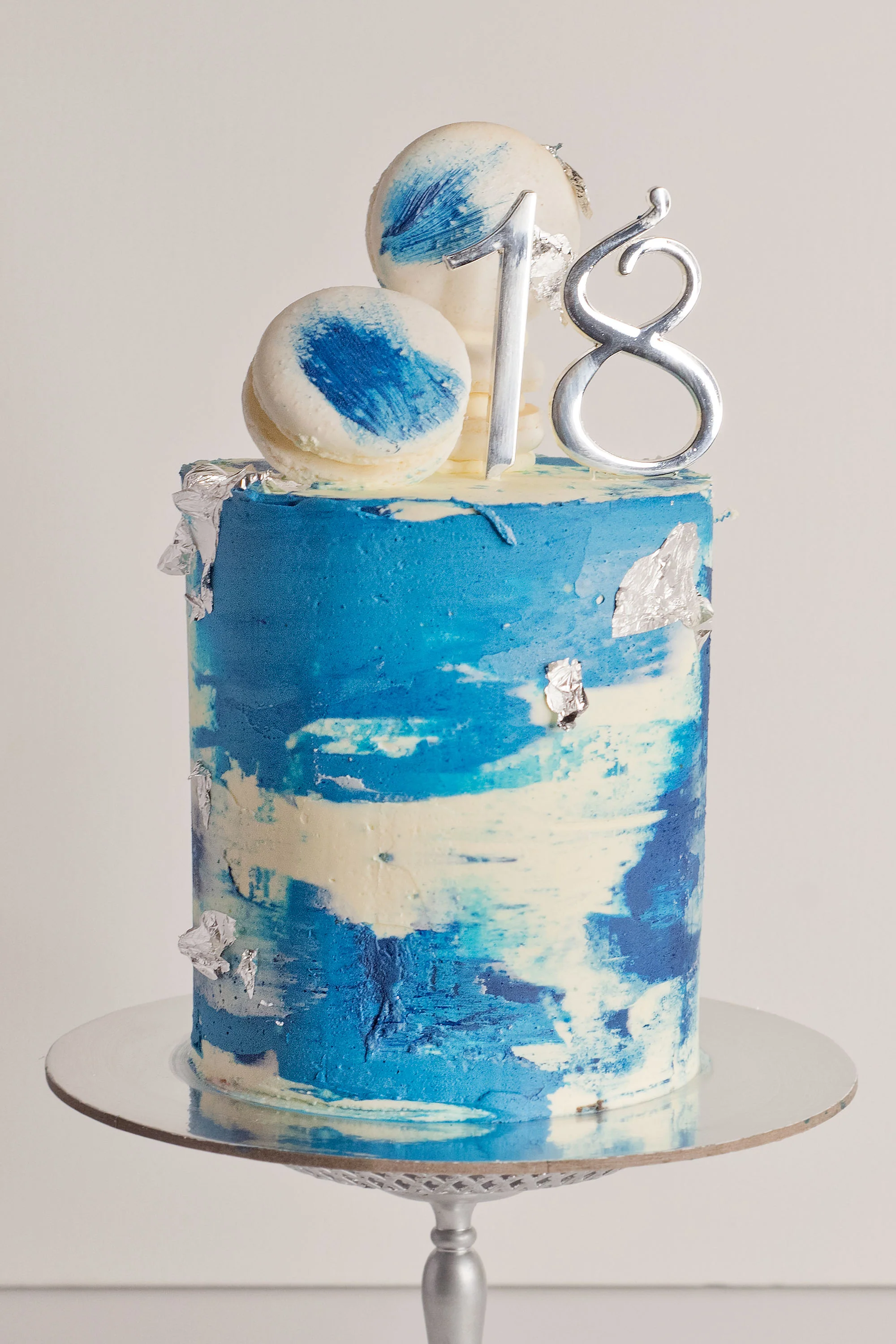 Number cake toppers - silver - Image 3