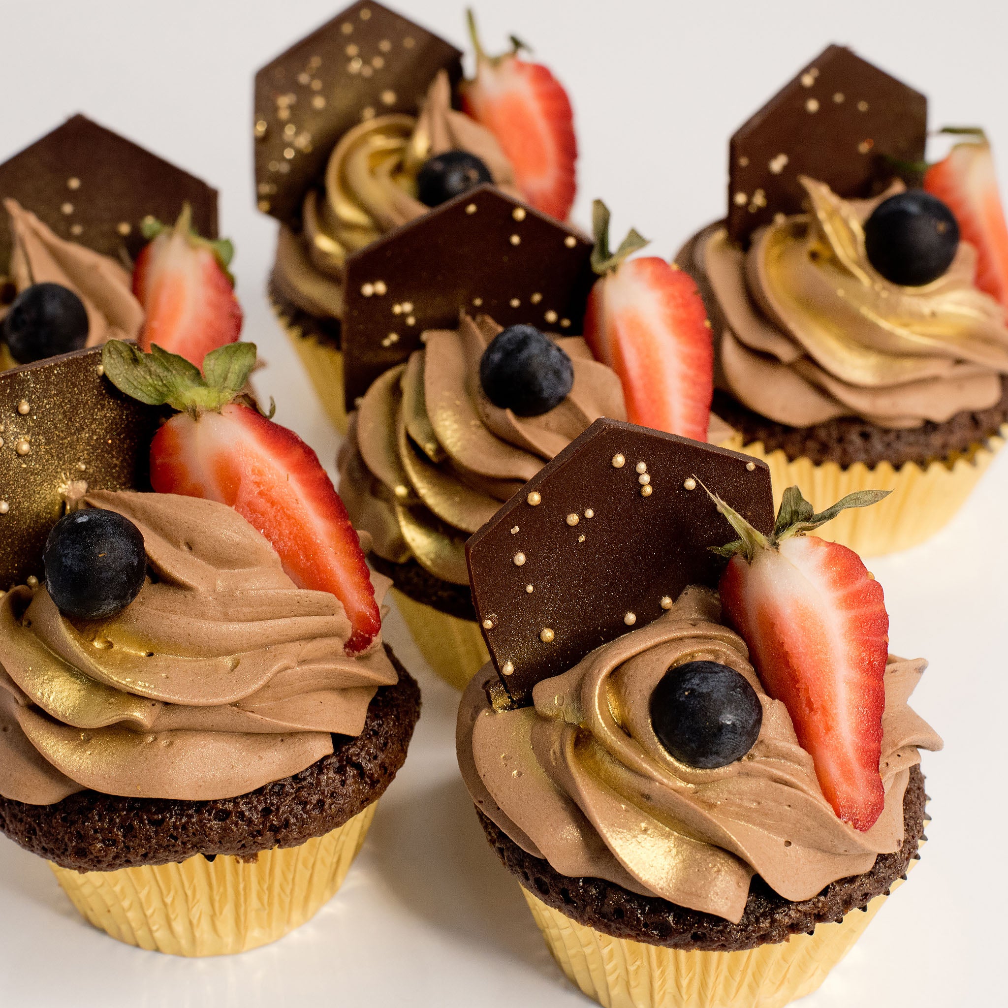 Chocolate & Berries Cupcakes - Image 3