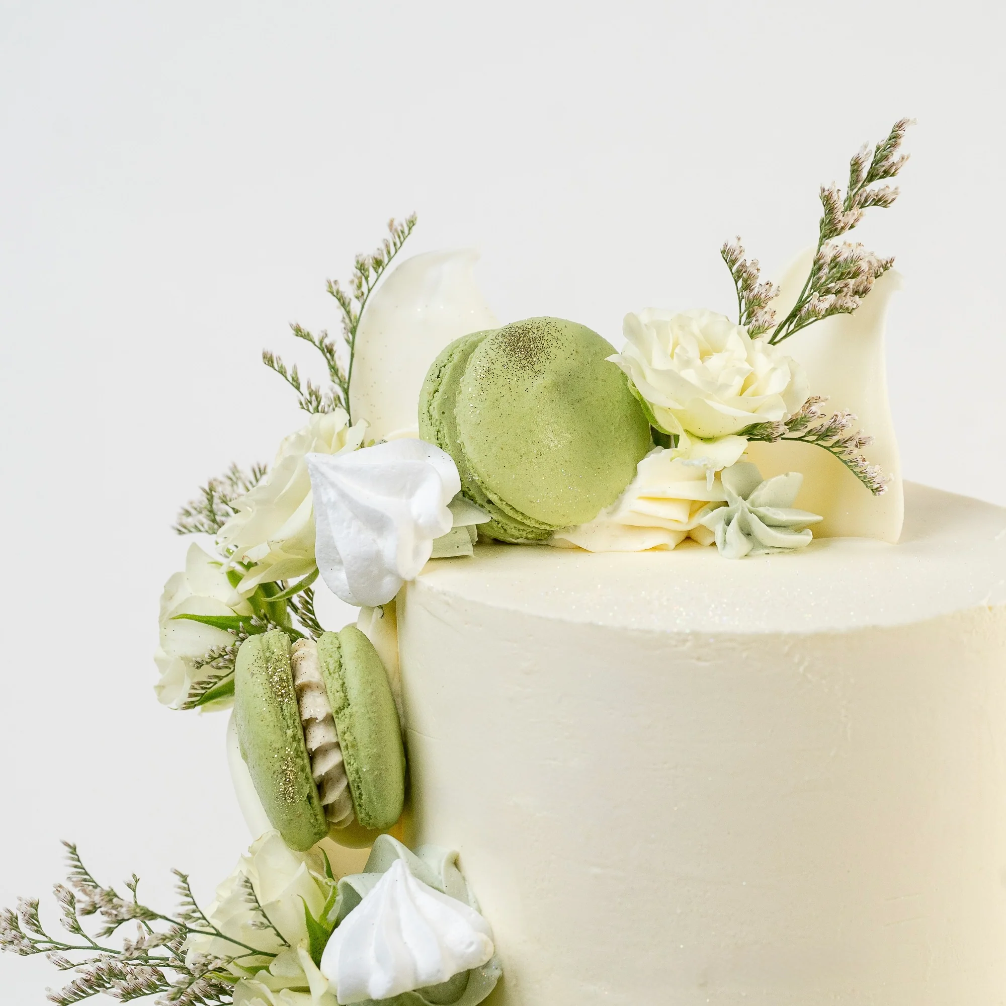 Two tier - Chantelle White & Greens - Image 3